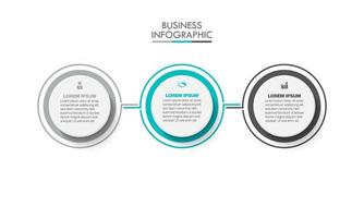 apresentação modelo de infográfico de negócios vetor