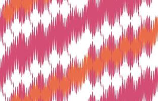 arte ikat abstrata étnica. padrão de ondas sem costura em bordados tribais, folclóricos e estilo mexicano. impressão de ornamento de arte geométrica asteca. design para tapete, papel de parede, roupas, embrulho, tecido, capa. vetor