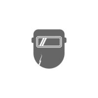 ilustração de design de ícone de construção de óculos de segurança vetor
