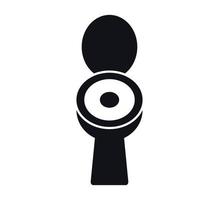modelo de logotipo de vetor de ícone de banheiro