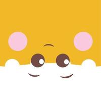 emoji ilustração vetor expressão kawaii