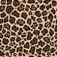 padrão sem emenda de leopardo. fundo africano do vetor. papel de parede de animais selvagens. vetor