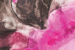 ilustração em vetor de arte de textura de fundo de marmoreio abstrato de gradiente de aquarela rosa e marrom