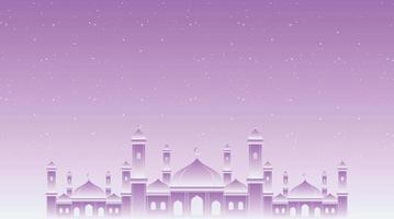 fundo islâmico. fundo de eid mubarak. fundo do Ramadã Kareem. vetor