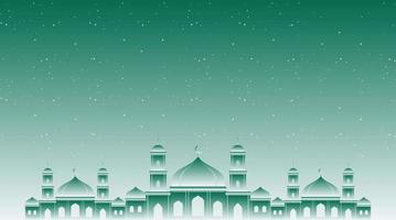 fundo islâmico. fundo de eid mubarak. fundo do Ramadã Kareem. vetor