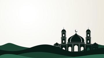 fundo islâmico. fundo de eid mubarak. fundo do Ramadã Kareem. vetor