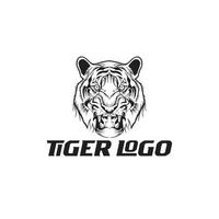 modelo de logotipo de tigre vetor