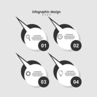 infográfico design chat design moderno negócio