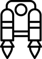 ilustração de design de ícone de vetor de jetpack