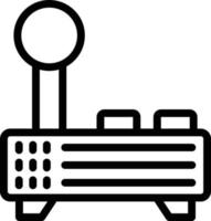 ilustração de design de ícone de vetor de joystick