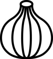 ilustração de design de ícone de vetor de cebola