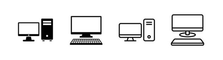 elemento de design de ícone de computador adequado para site, design de impressão ou aplicativo vetor