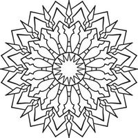 design de mandala vintage para projetar modelos, tatuagem, ornamentos vetor