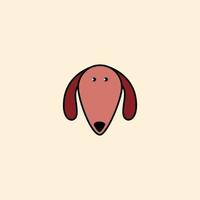 design de logotipo de animal de estimação moderno. ícone de cachorro e gato. ilustração de arte vetorial vetor