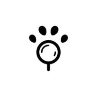 ilustração vetorial de design de logotipo de gato de café vetor