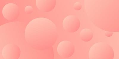 fundo rosa bolha vetor