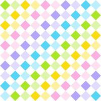 bonito pastel arco-íris diamante quadrado forma abstrata elemento diagonal guingão xadrez xadrez xadrez padrão scott vetor dos desenhos animados plano sem costura padrão impressão fundo tecido moda tapete de piquenique lenço