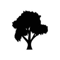 vetor de modelo de design de ícone de logotipo de árvore
