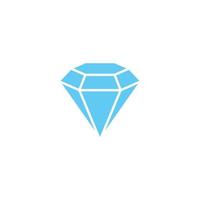 modelo de design de ícone de diamante vetor