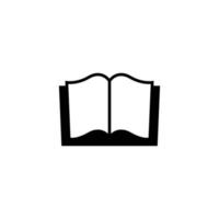 modelo de design de ícone de livro vetor