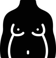 ilustração vetorial barriga feminina em ícones de uma qualidade background.premium symbols.vector para conceito e design gráfico. vetor
