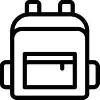 ilustração vetorial bagpack em ícones de uma qualidade background.premium symbols.vector para conceito e design gráfico. vetor