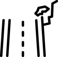 ilustração em vetor estrada rock em ícones de símbolos.vector de uma qualidade background.premium para conceito e design gráfico.