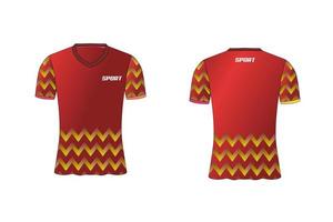 jersey é design de camiseta esportiva média para time de futebol, basquete e vôlei vetor