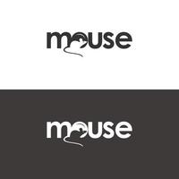 mouse tipografia logotipo texto espaço negativo