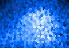 abstrato geométrico com forma de triângulo. fundo de mosaico azul. padrão abstrato de forma geométrica