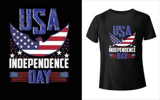 feliz 4 de julho design de camiseta do dia da independência, camiseta do dia da independência, feliz 4 de julho, vetor de bandeira dos eua,