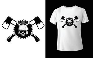 vetor de caveira, caveiras, design de t-shirt de caveira