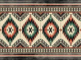 padrão de ornamento indiano nativo americano textura têxtil étnica geométrica tribal padrão asteca navajo tecido mexicano sem costura decoração vetorial moda vetor