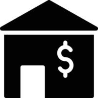 ilustração em vetor casa do dólar em ícones de símbolos.vector de qualidade background.premium para conceito e design gráfico.