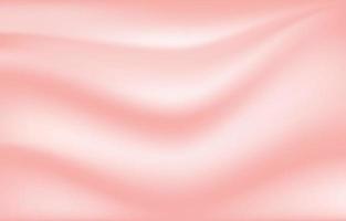 abstrato onda líquida de tecido rosa de luxo ou dobras onduladas grunge material de veludo de cetim de seda. fundo com belo padrão de desfoque suave natural. ilustração vetorial. vetor