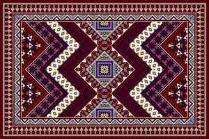 design de padrão étnico abstrato geométrico ikat. tecido asteca tapete mandala ornamentos têxteis decorações papel de parede. fundo de vetor de bordado tradicional de peru étnica boho tribal tribal