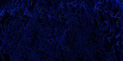 textura de polígono gradiente de vetor azul escuro.