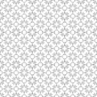 textura padrão sem costura preto e branco. design gráfico ornamental em tons de cinza. ornamentos em mosaico. vetor