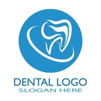 ilustração em vetor modelo logotipo dental