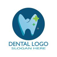 ilustração em vetor modelo logotipo dental