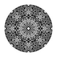 mandala desenhada à mão. decoração em ornamento de doodle oriental étnica. vetor