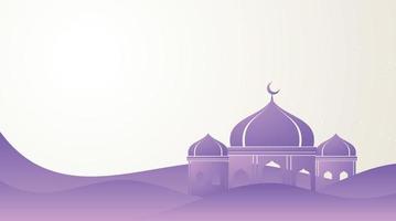 fundo islâmico. fundo de eid mubarak. fundo do Ramadã Kareem. vetor