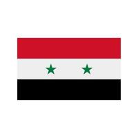 ícone multicolorido da síria vetor