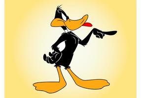 Ilustrações de daffy duck vetor