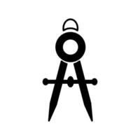 bússola arquiteto ícones símbolo elementos vetoriais para infográfico web vetor