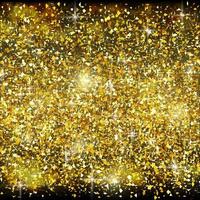 abstrato de glitter dourados. vetor