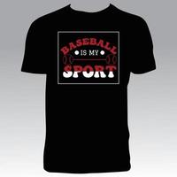 design de camiseta de beisebol