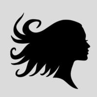 salão de beleza de cabelo e ícone de vetor de logotipo de spa