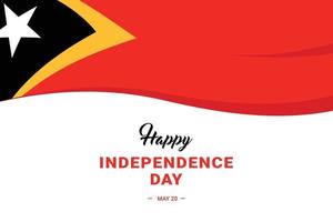 timor leste dia da independência vetor