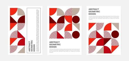 capa de arte minimalista geométrica com forma e figura. estilo de design de padrão abstrato para capa, banner web, página de destino, apresentação de negócios, branding, embalagem, papel de parede vetor